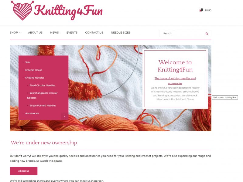 Knitting4Fun homepage